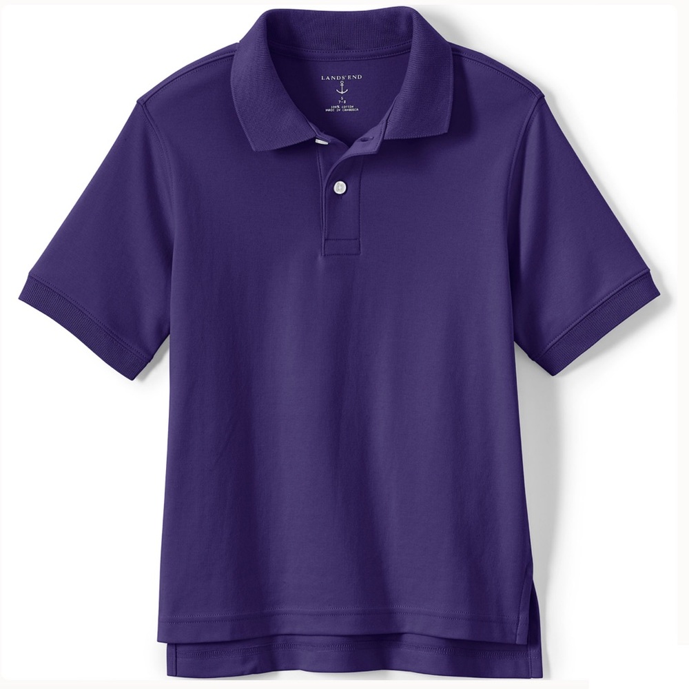 Lands’ End Kids Polo NWT size S